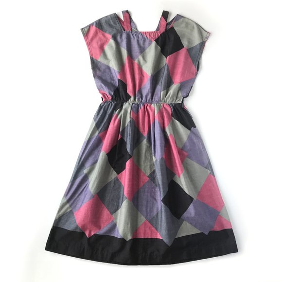 Vintage Patterned Dress - Picture 1 of 4